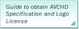 Guide to obtain AVCHD Specification and Logo License
